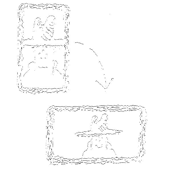 Put the Detective in Landscape Mode, please. :)