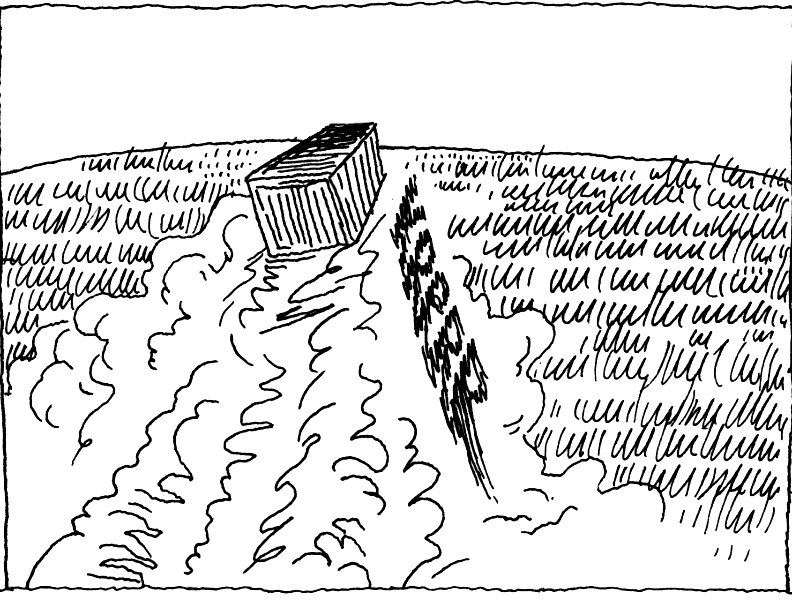 ... in die Landschaft...